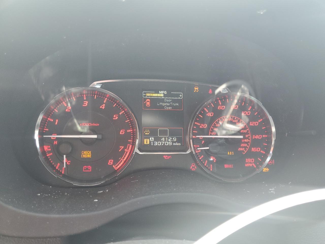 2016 SUBARU WRX