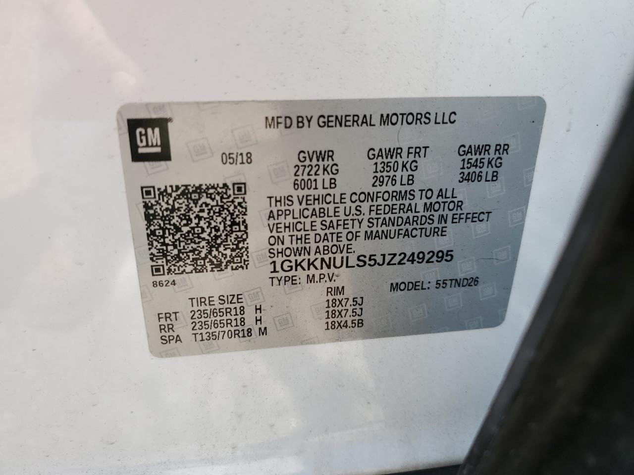 2018 GMC ACADIA