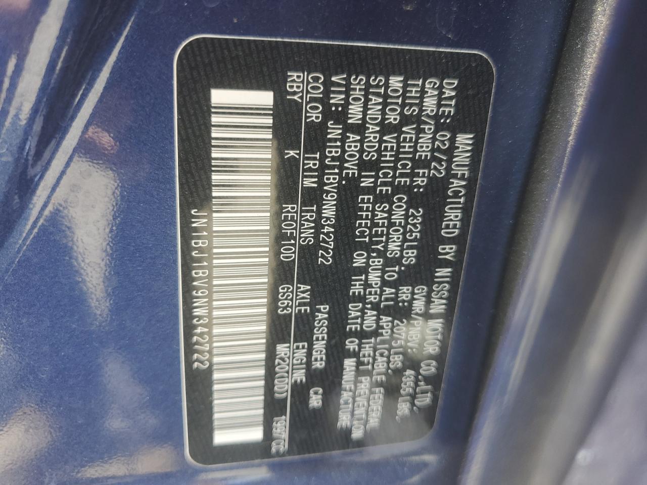 2022 NISSAN ROGUE