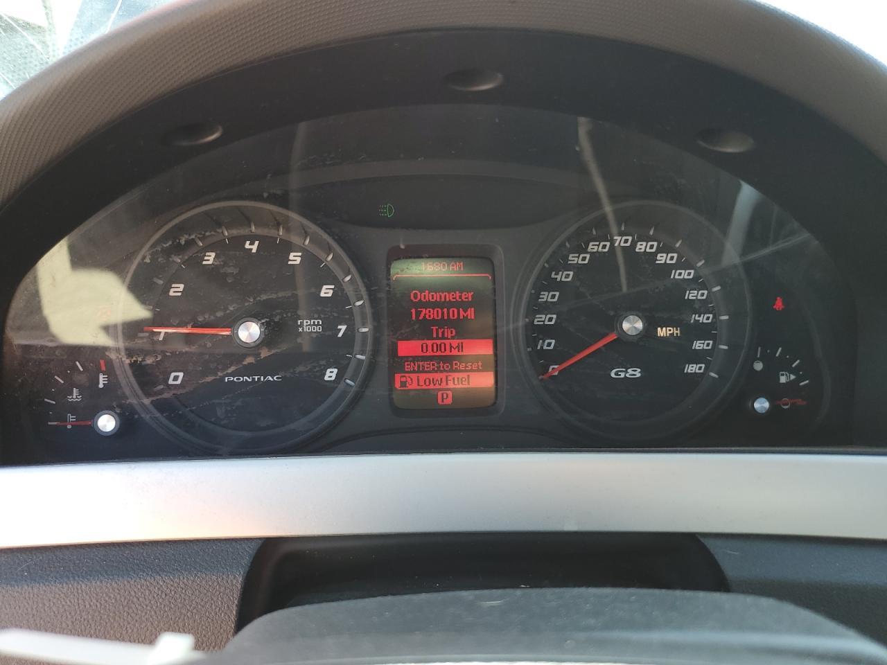2009 PONTIAC G8