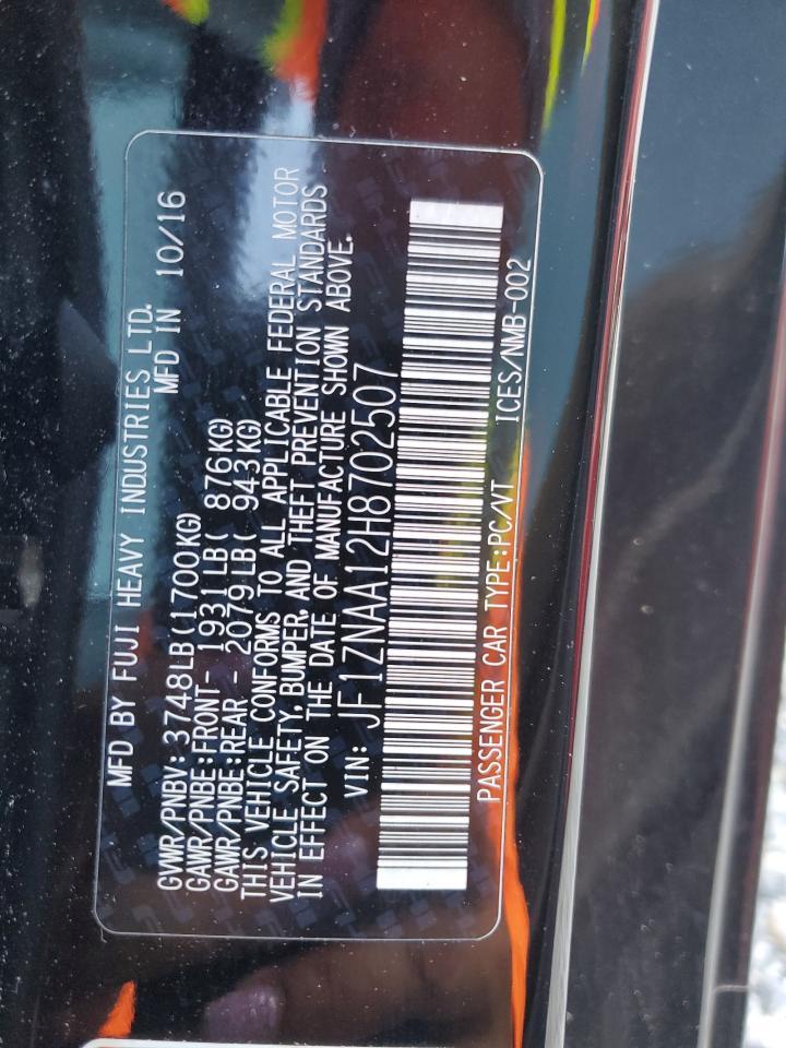 2017 TOYOTA GR 86