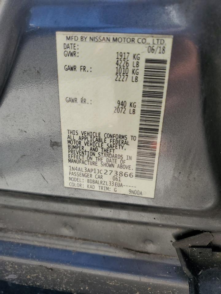 2018 NISSAN ALTIMA
