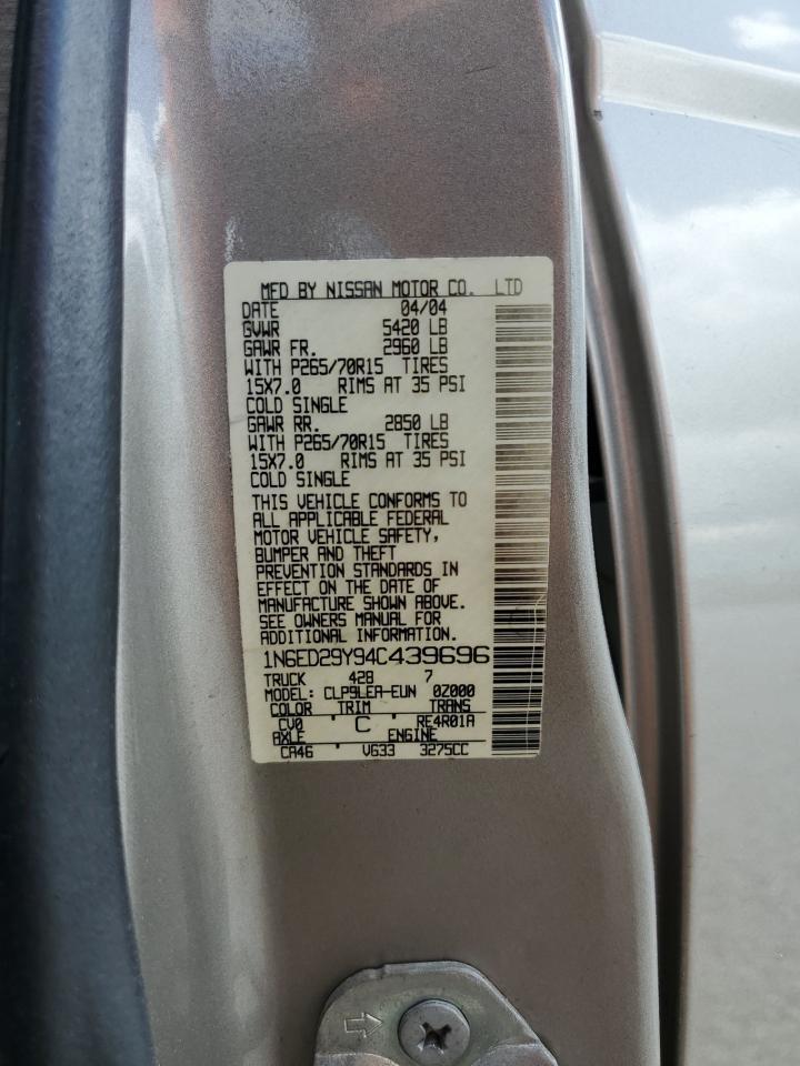 2004 NISSAN Frontier