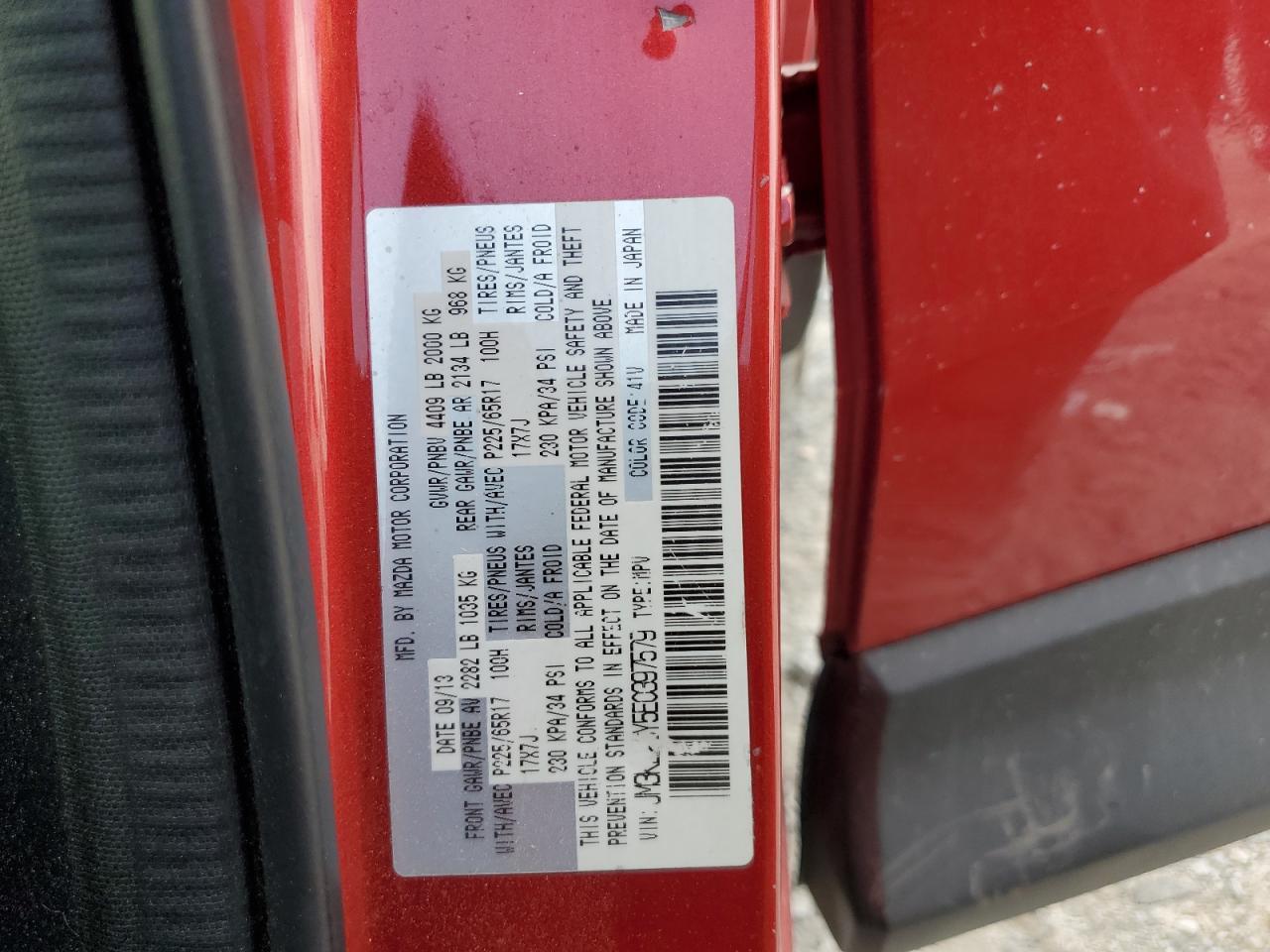 2014 MAZDA CX-5