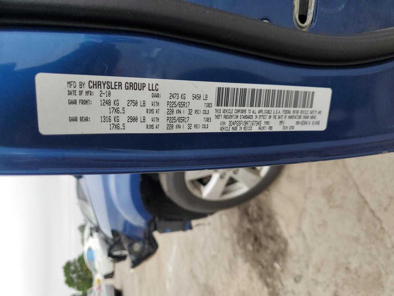 2010 DODGE JOURNEY