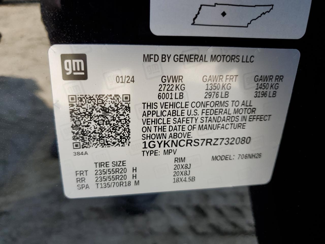 2024 CADILLAC XT5