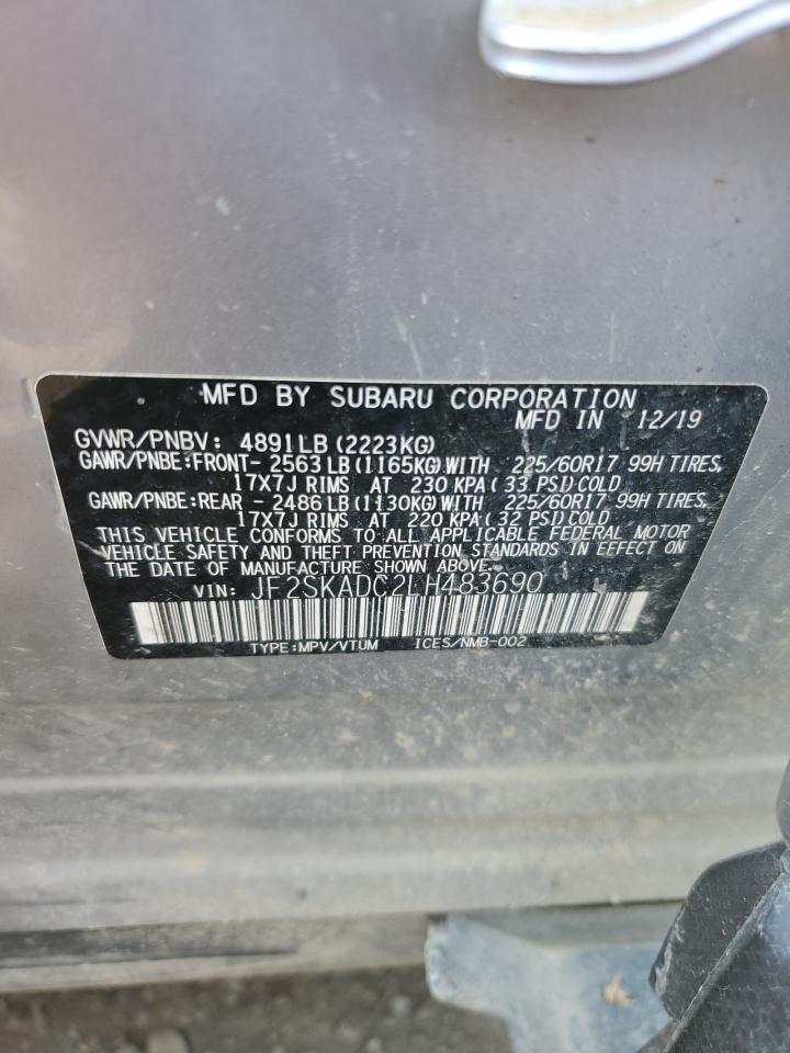 2020 SUBARU FORESTER