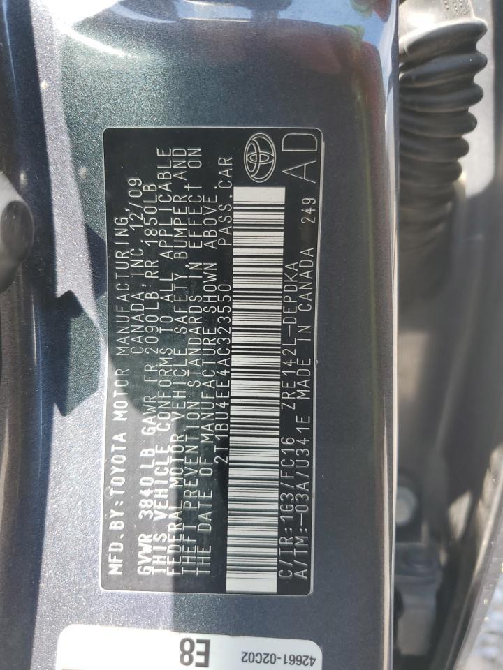 2010 TOYOTA COROLLA