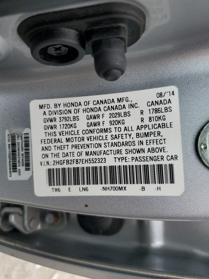 2014 HONDA CIVIC