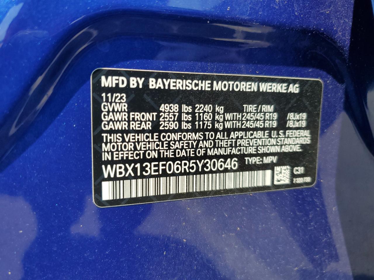 2024 BMW X1