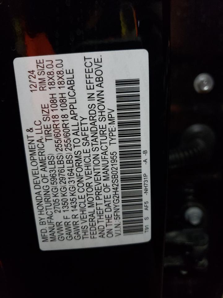 2025 HONDA PILOT