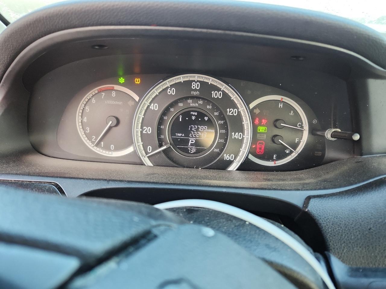 2016 HONDA ACCORD