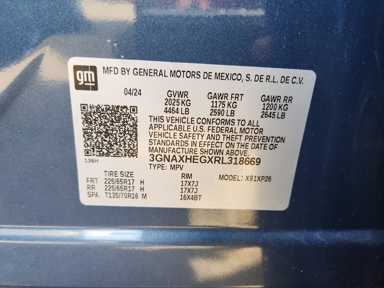 2024 CHEVROLET EQUINOX