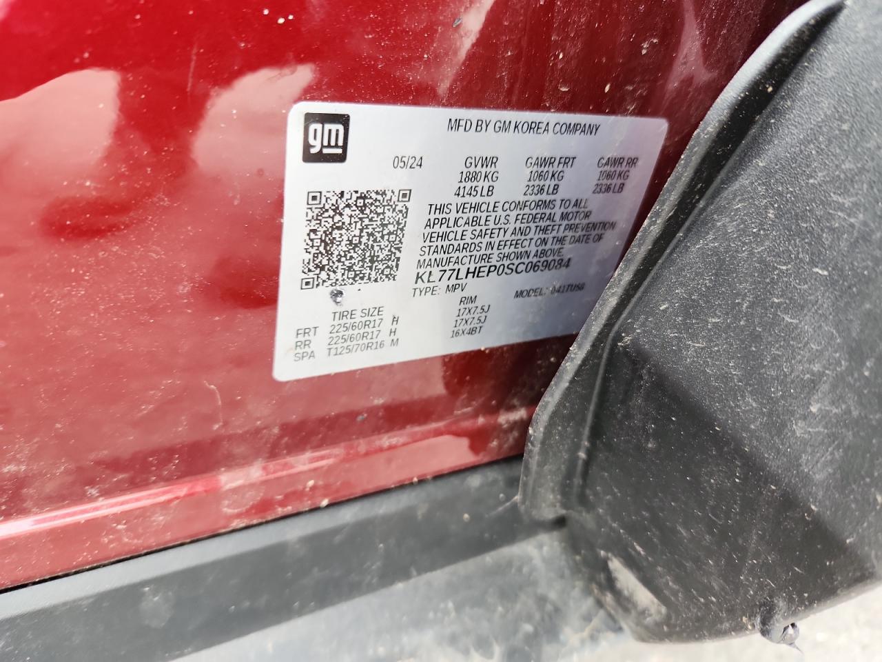 2025 CHEVROLET TRAX