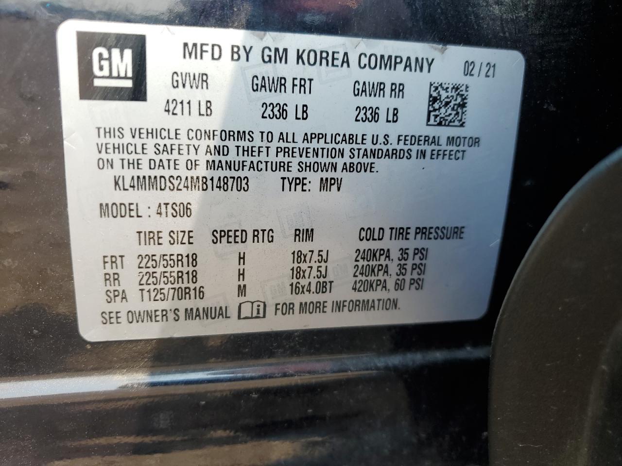 2021 BUICK Encore GX