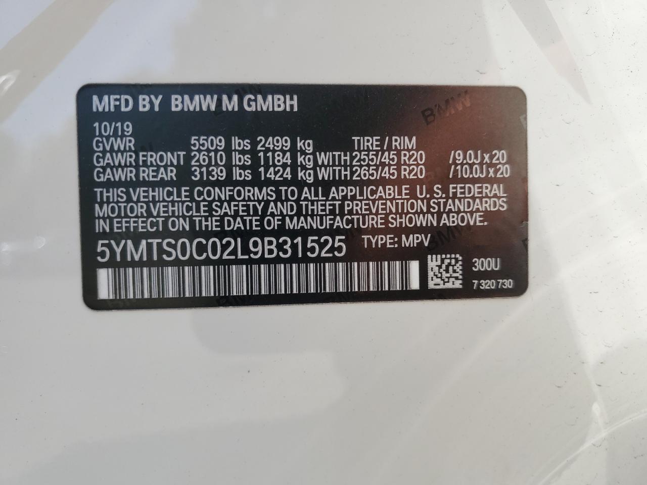 2020 BMW X3