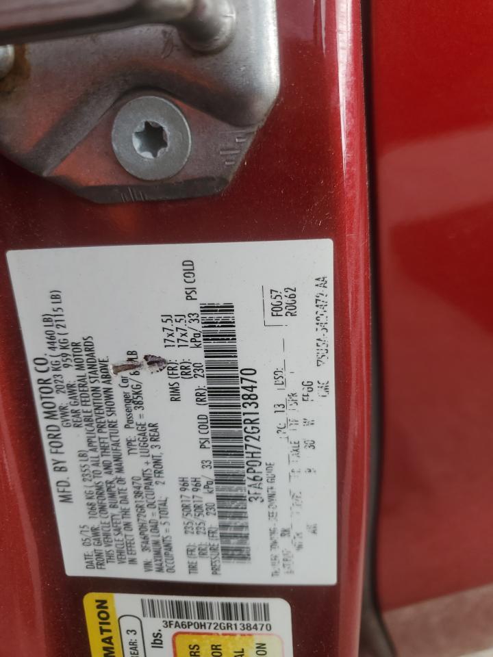 2016 FORD FUSION