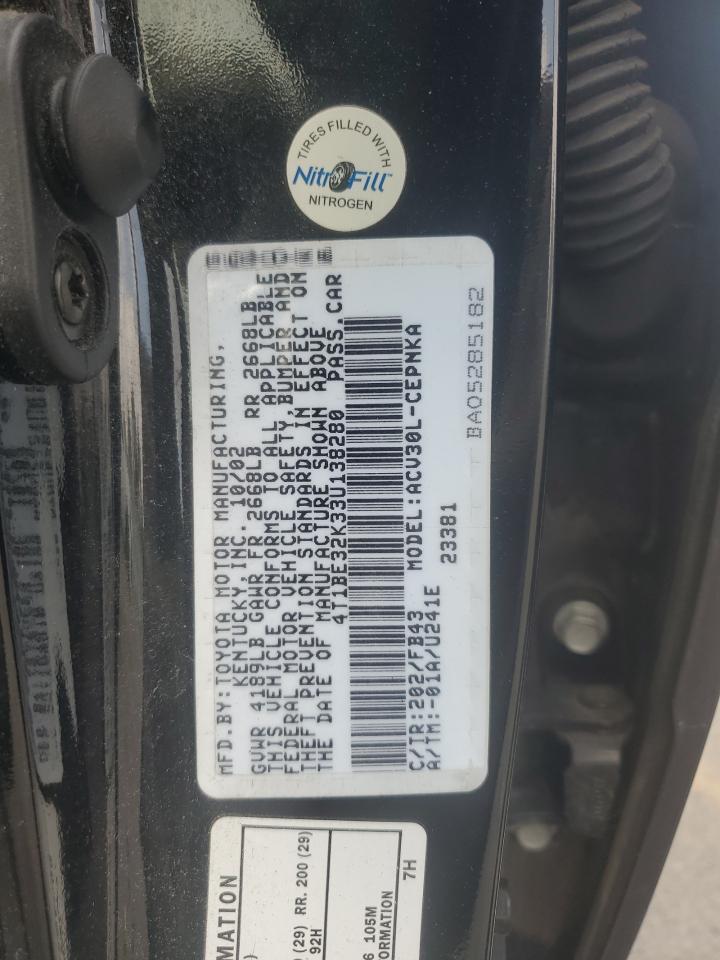 2003 TOYOTA CAMRY