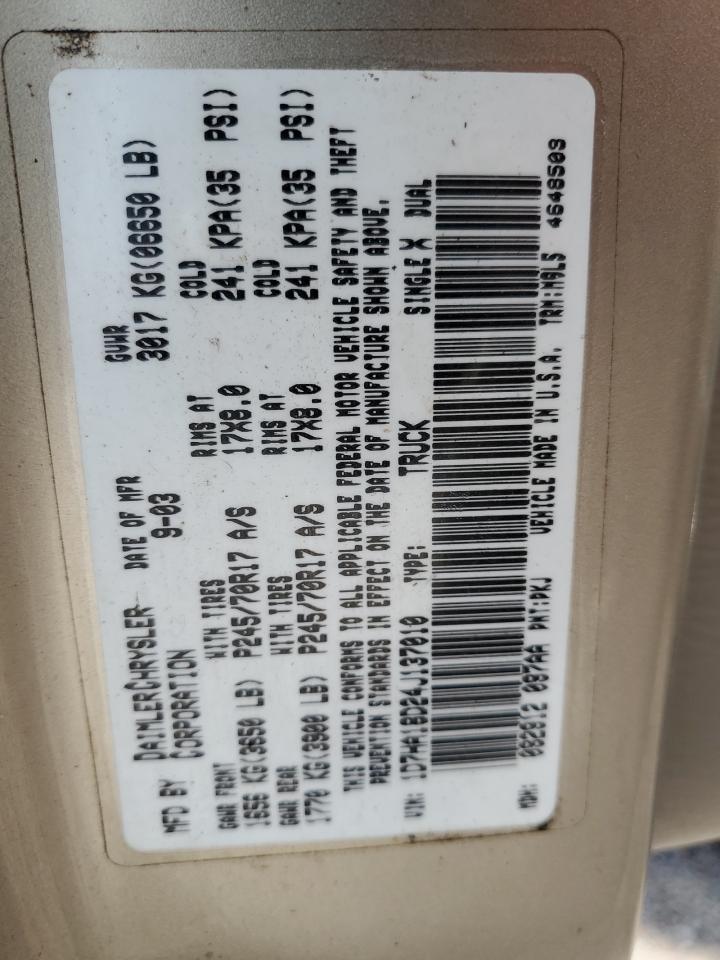 2004 DODGE RAM 1500