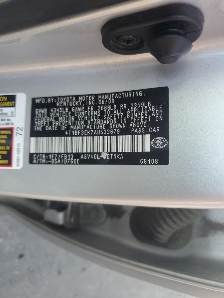 2010 TOYOTA CAMRY