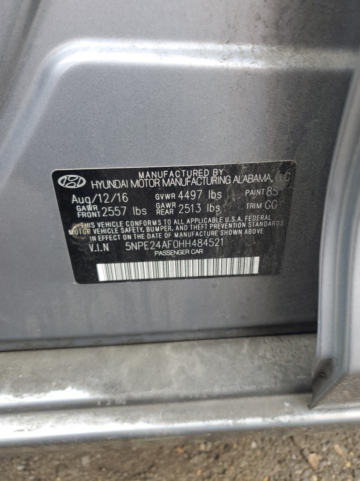2017 HYUNDAI SONATA