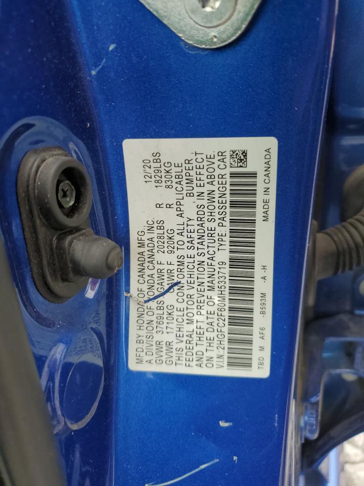 2021 HONDA CIVIC