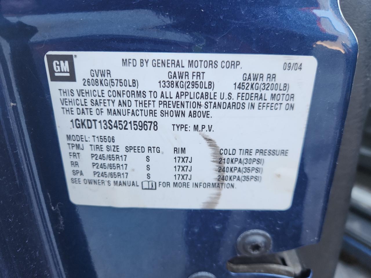 2005 GMC Envoy