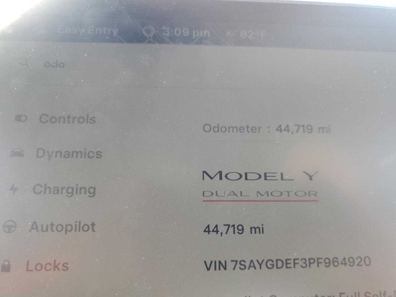 2023 TESLA MODEL Y