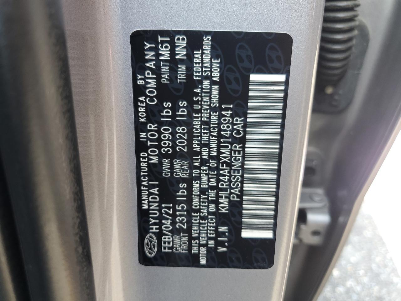 2021 HYUNDAI ELANTRA