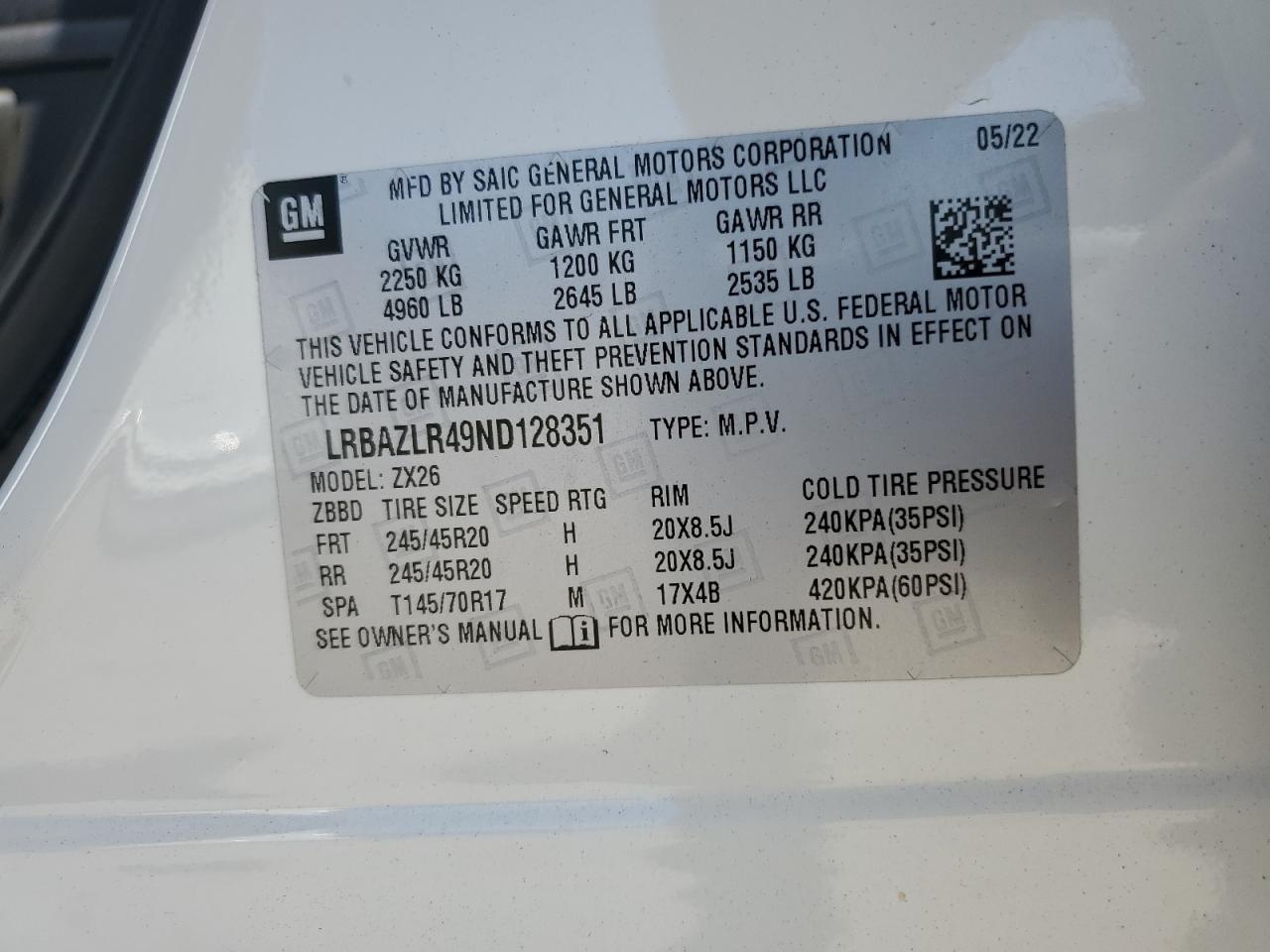 2022 BUICK Envision