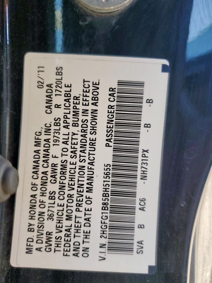 2011 HONDA CIVIC