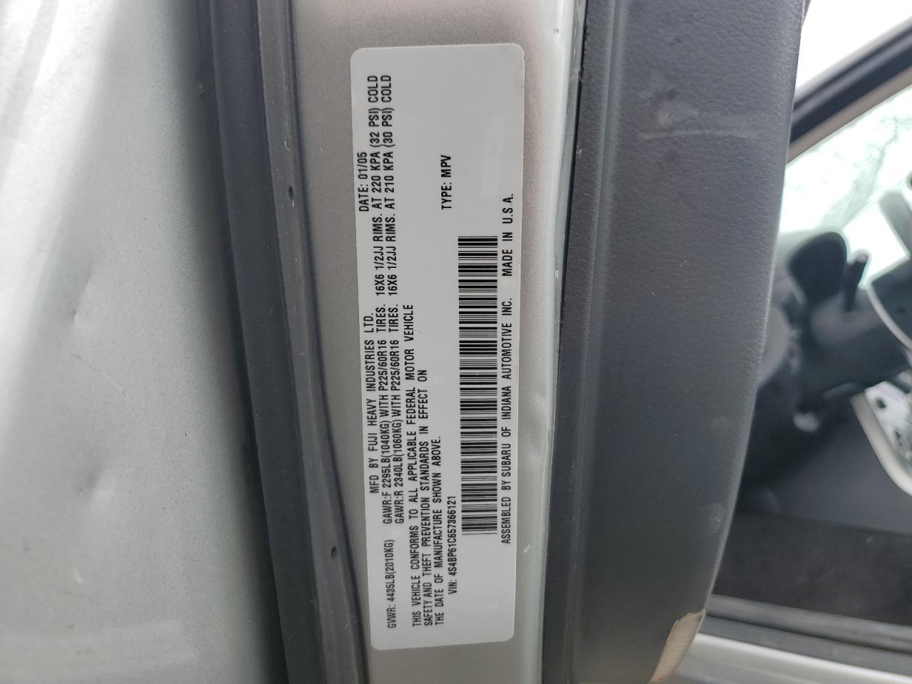 2005 SUBARU Legacy