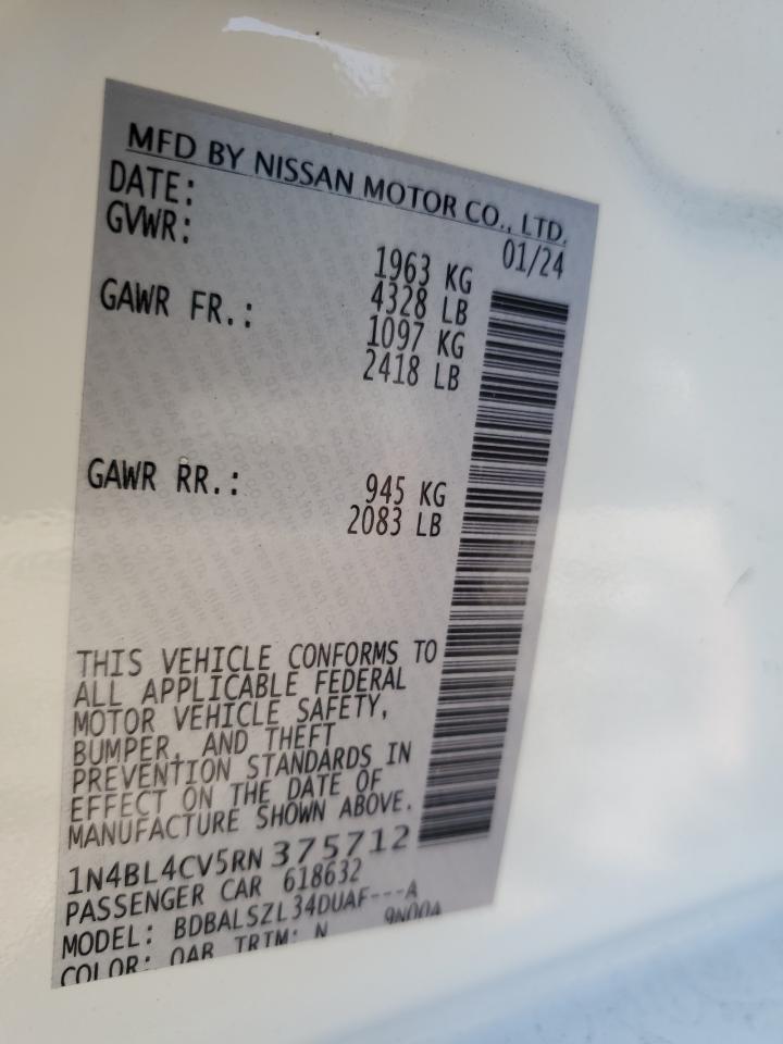2024 NISSAN ALTIMA