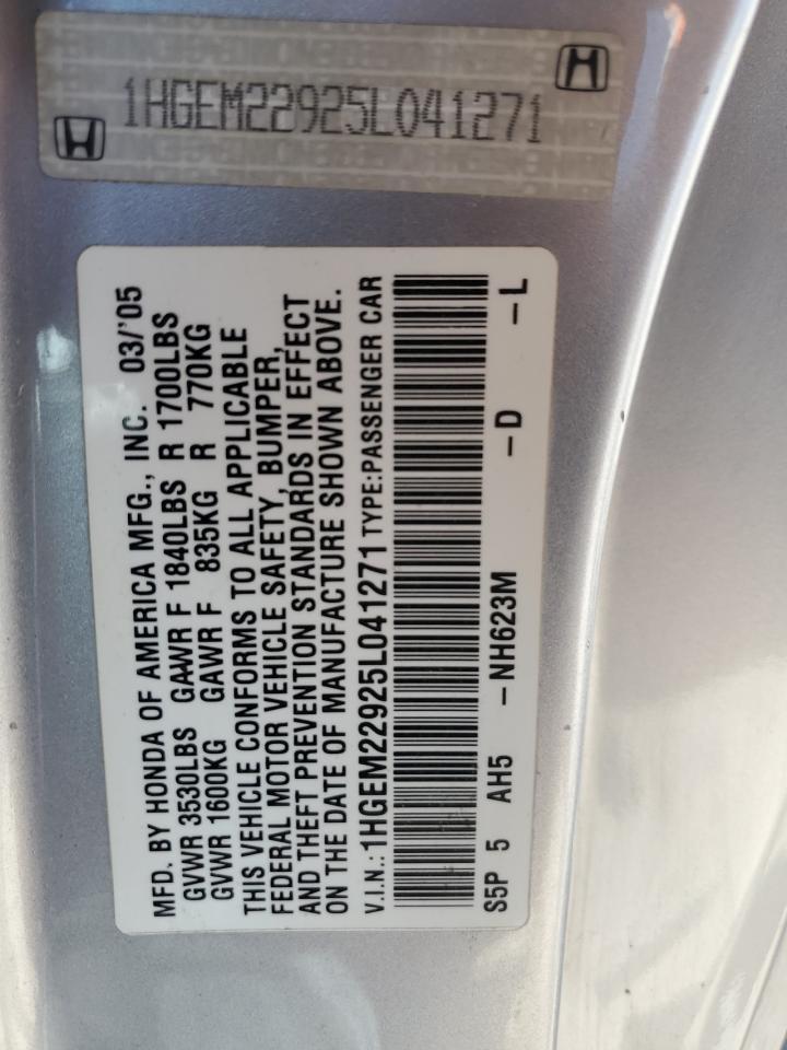 2005 HONDA CIVIC