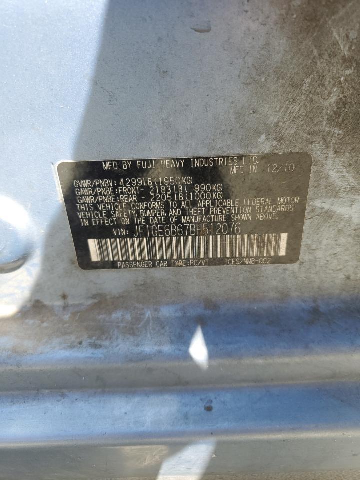 2011 SUBARU IMPREZA