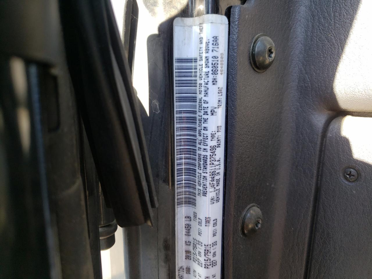 2001 JEEP WRANGLER