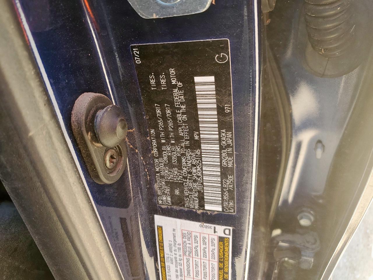 2021 TOYOTA 4Runner