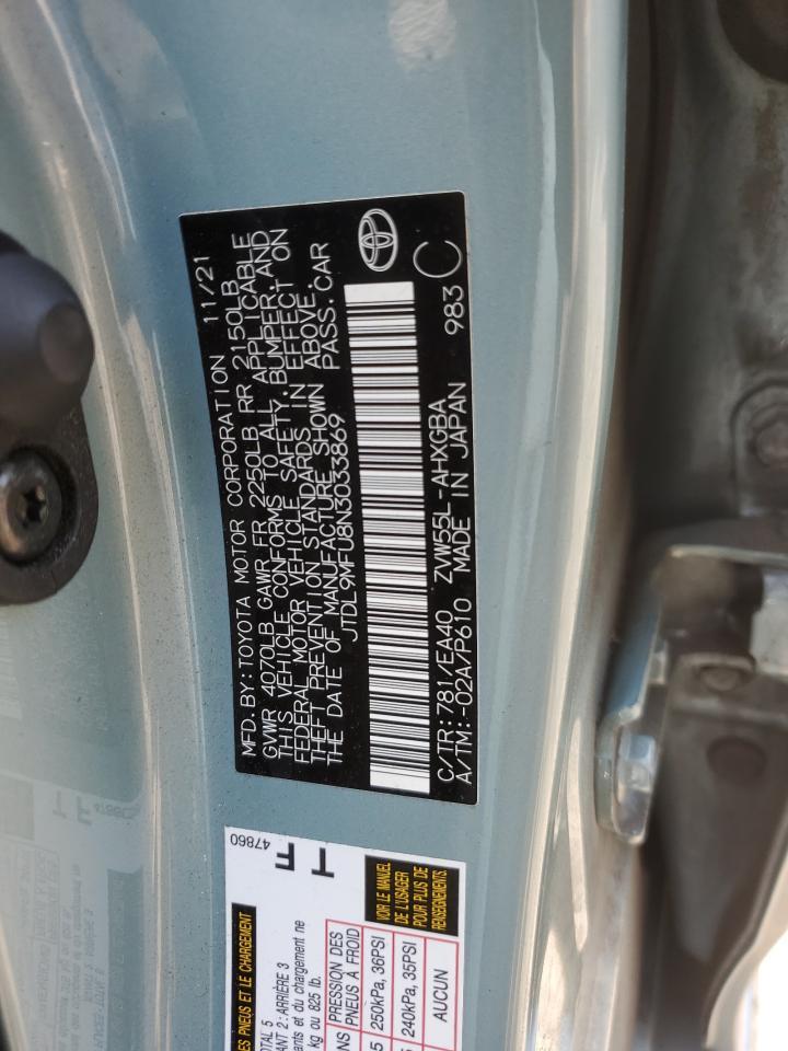 2022 TOYOTA PRIUS