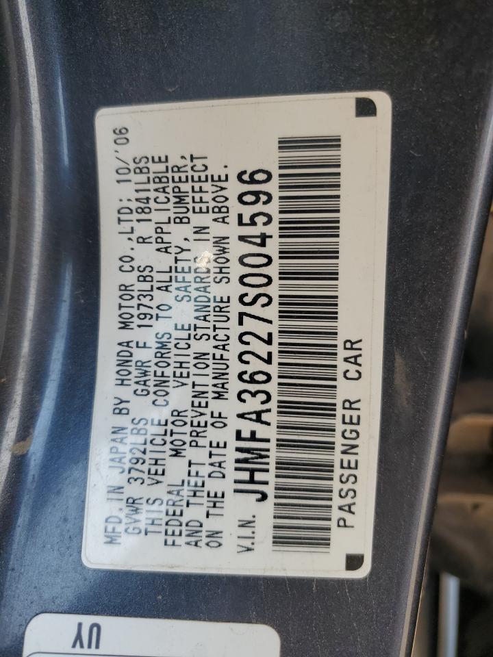 2007 HONDA CIVIC