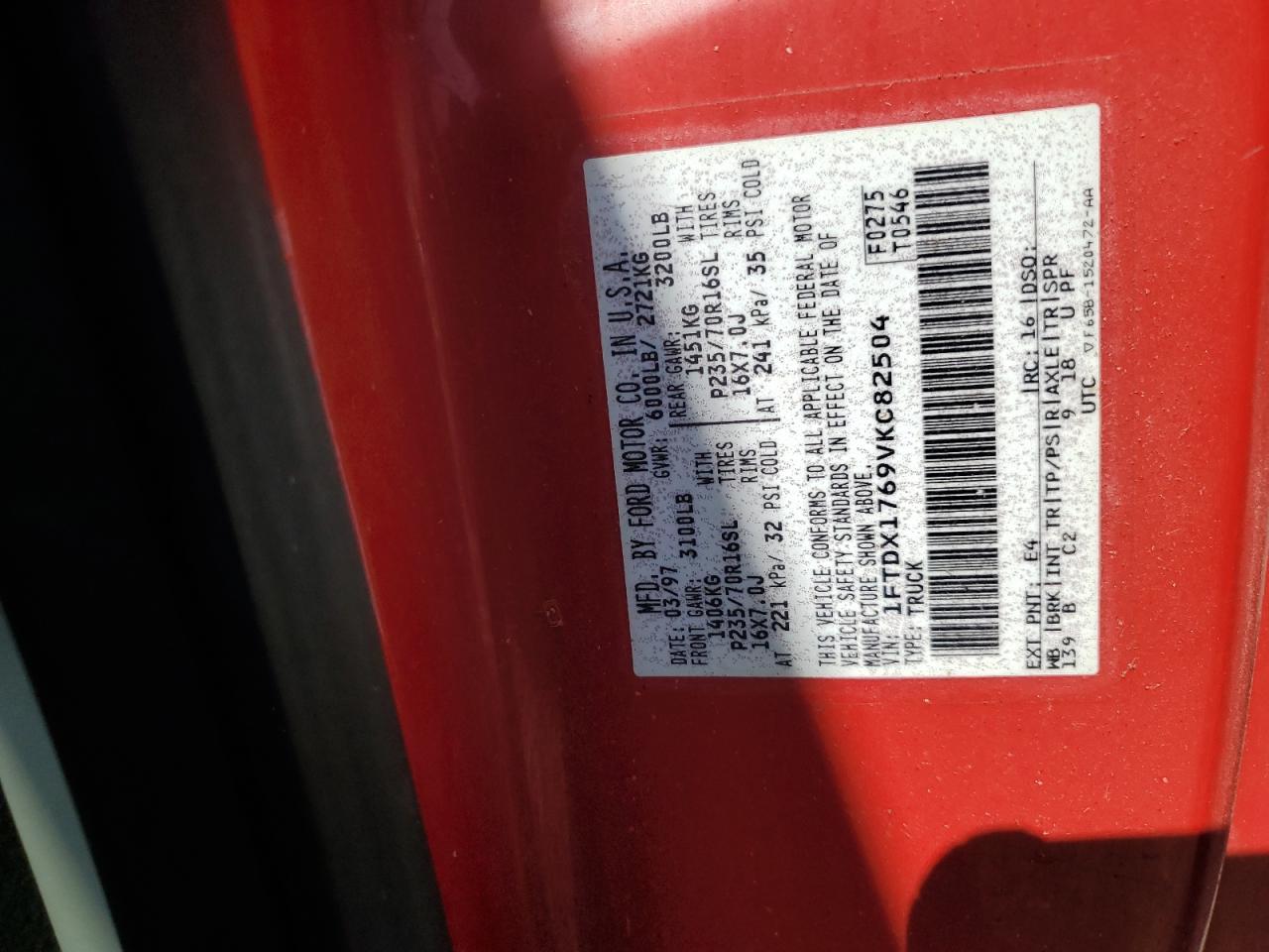 1997 FORD F-150