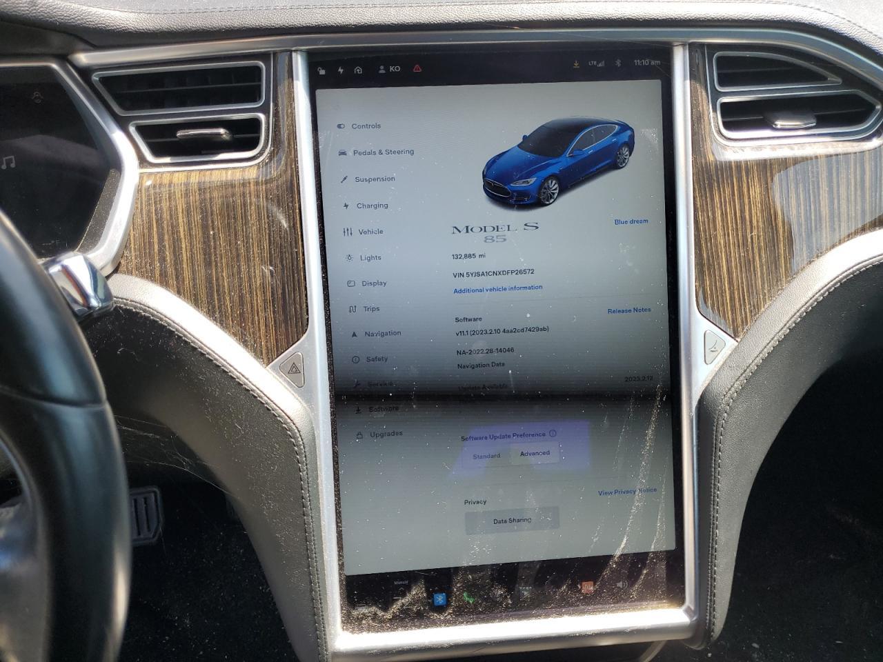 2013 TESLA MODEL S