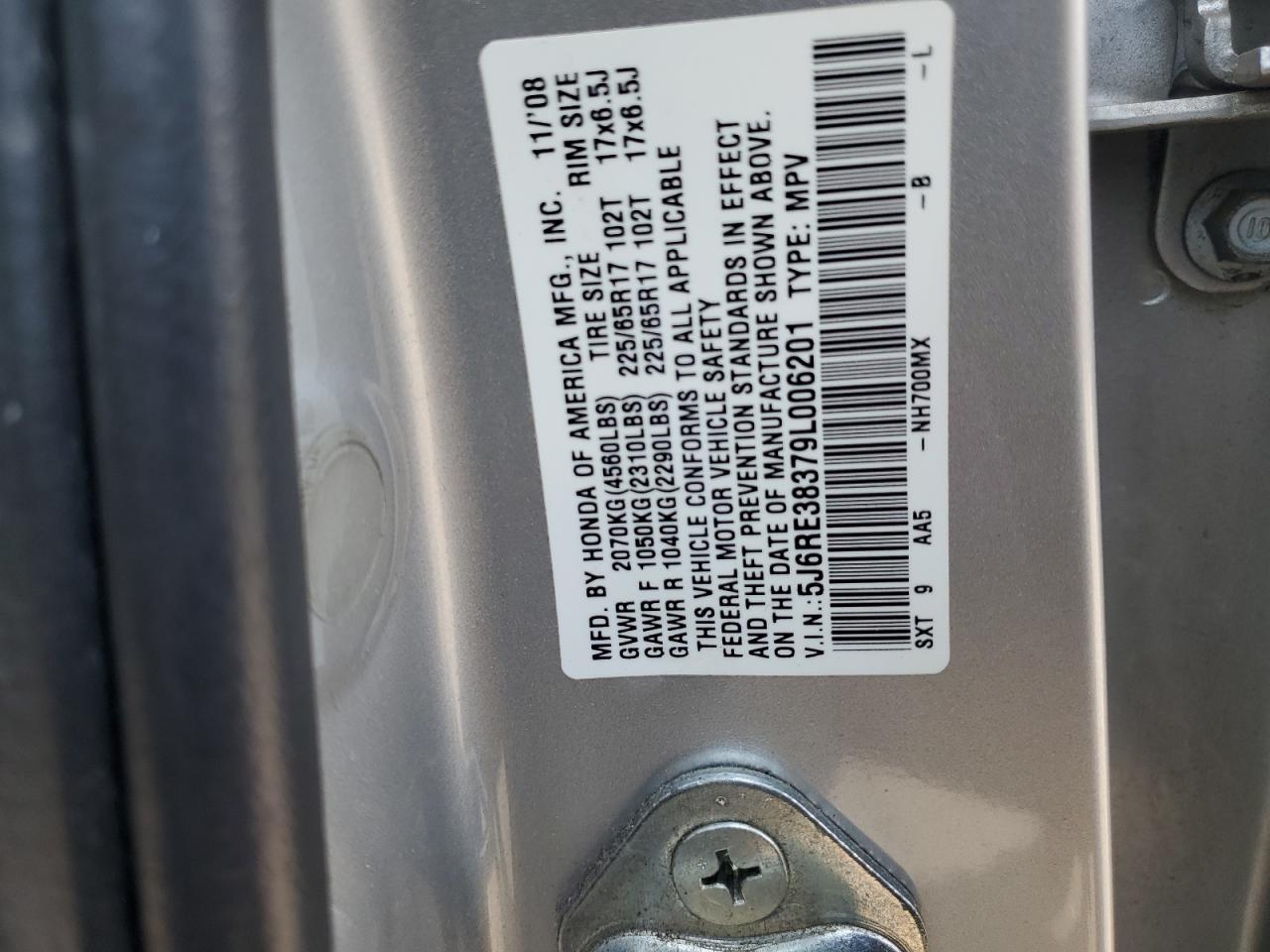 2009 HONDA CR-V
