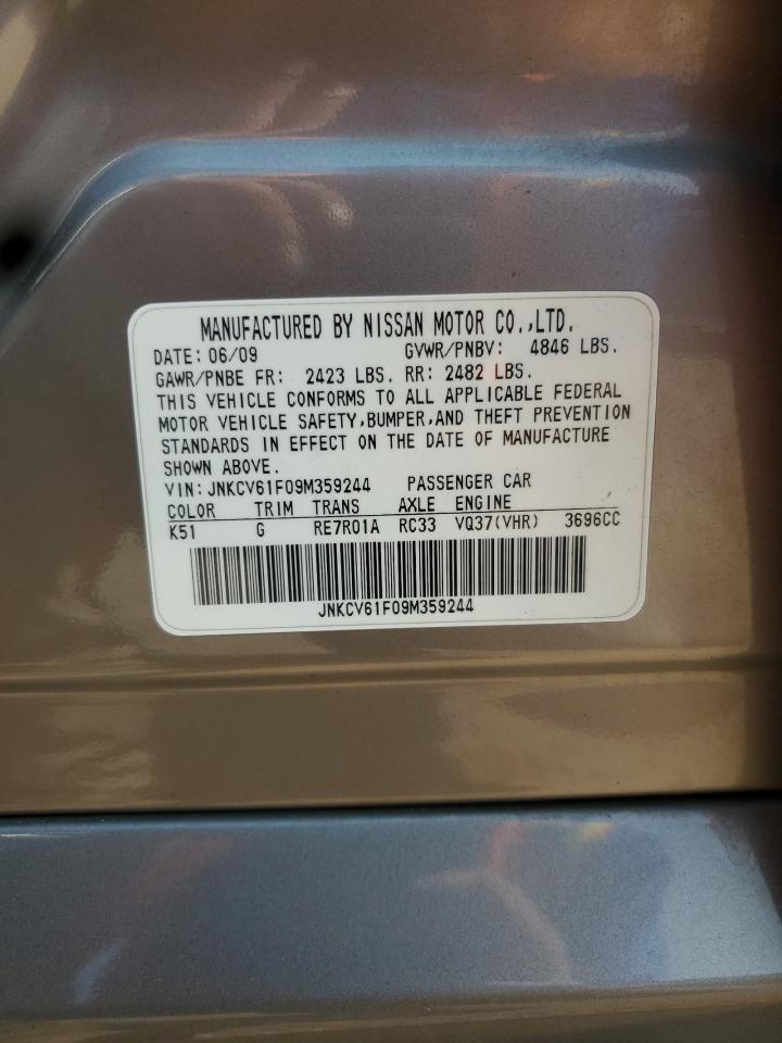 2009 INFINITI G37