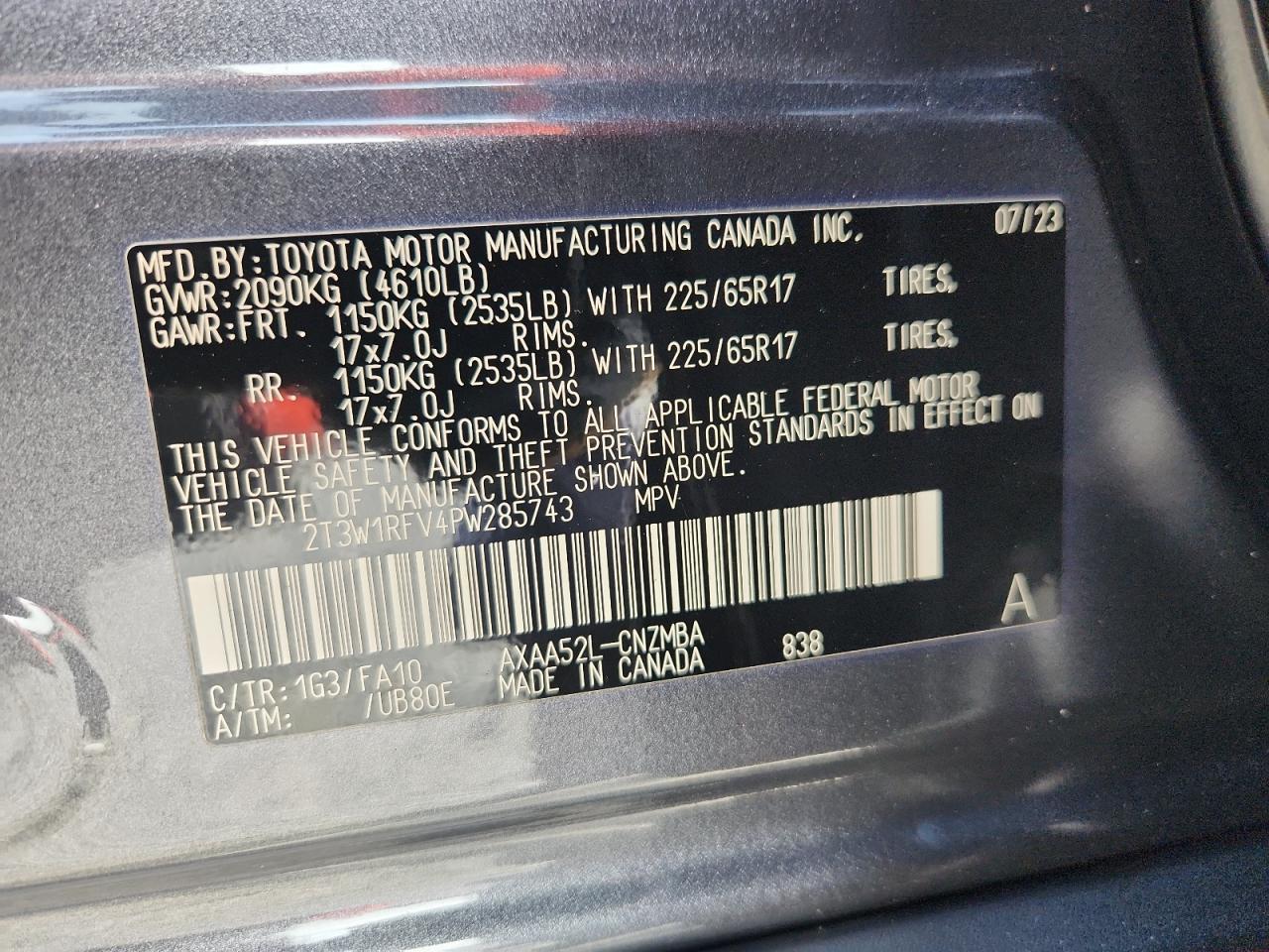 2023 TOYOTA RAV4