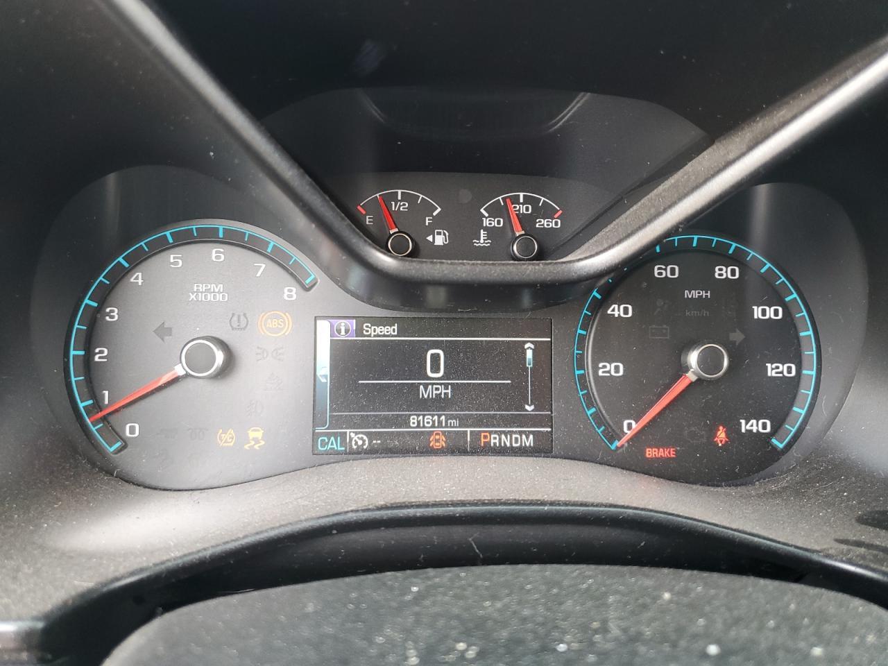 2016 CHEVROLET COLORADO