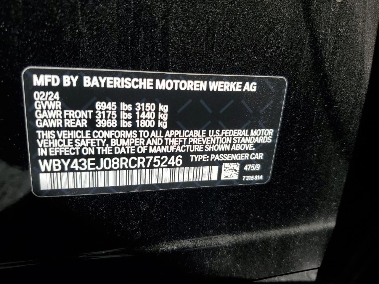 2024 BMW i7