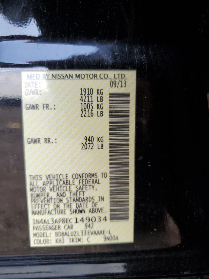 2014 NISSAN ALTIMA