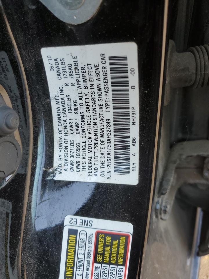 2010 HONDA CIVIC