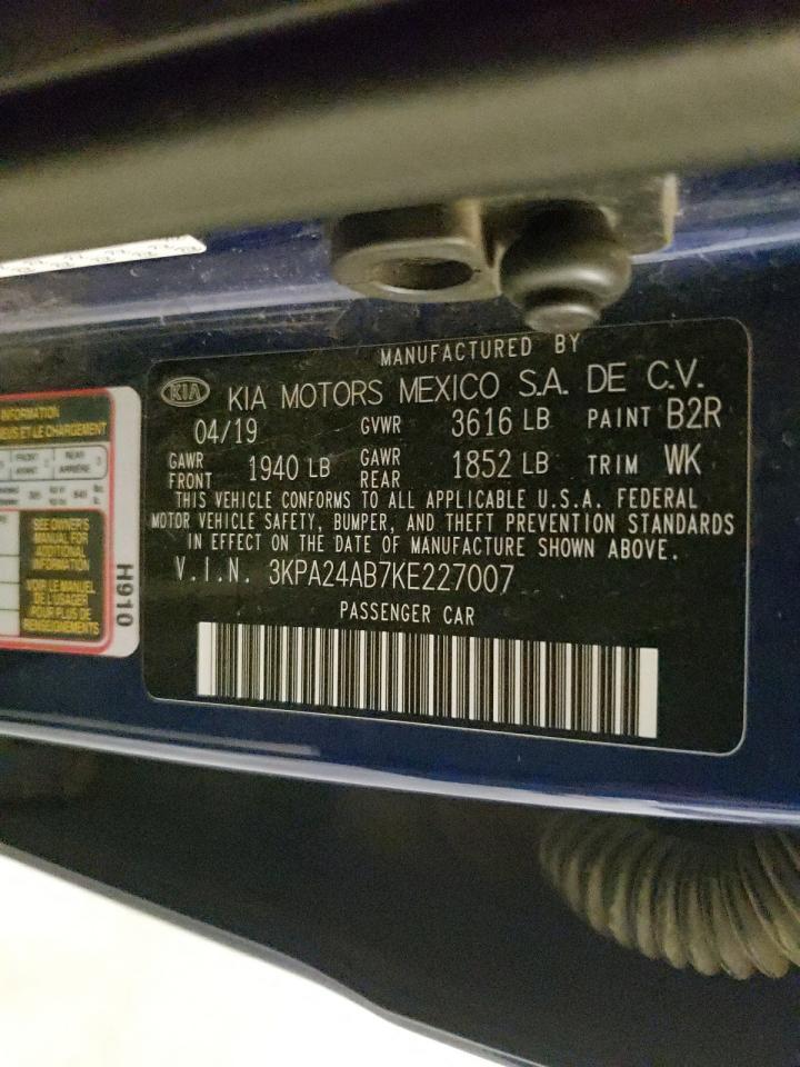 2019 KIA RIO
