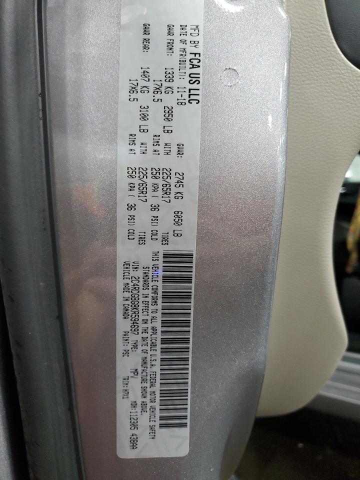 2019 DODGE GRAND CARAVAN